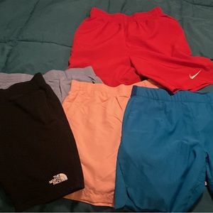 Lot of (5) brand name boys shorts